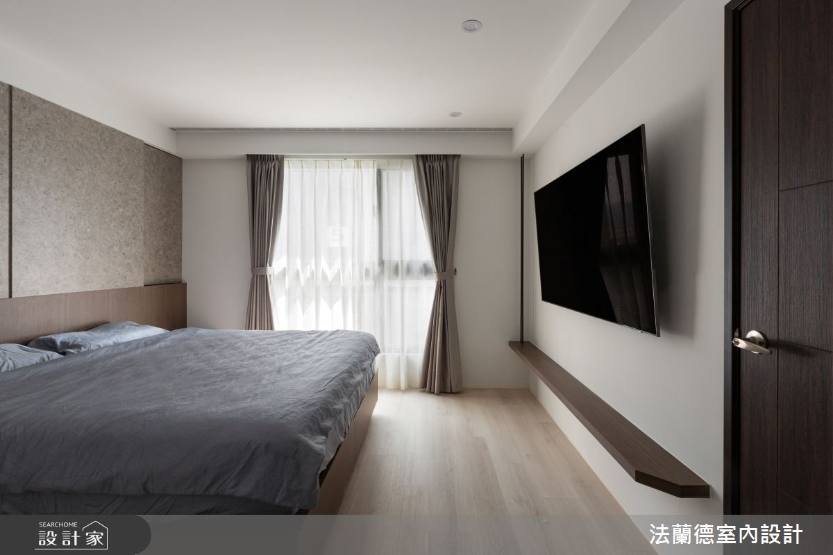 25坪新成屋(5年以下)＿現代風臥室案例圖片＿法蘭德室內設計＿法蘭德_54之8