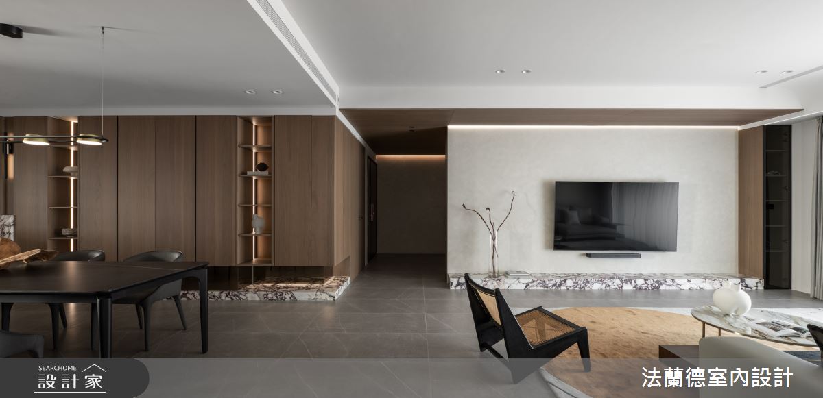 60坪毛胚屋＿現代風客廳餐廳案例圖片＿法蘭德室內設計＿法蘭德_55之6