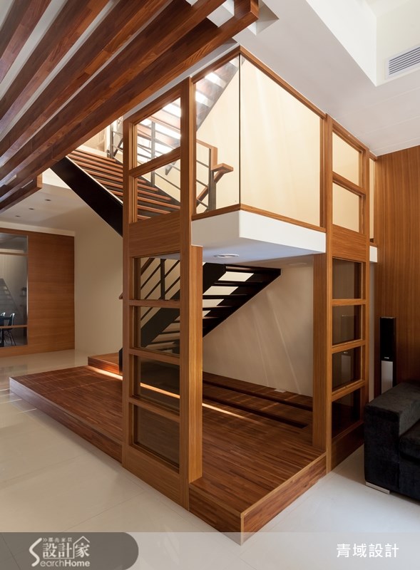 105坪老屋(16~30年)＿現代風樓梯案例圖片＿青域設計有限公司＿青域_02之3
