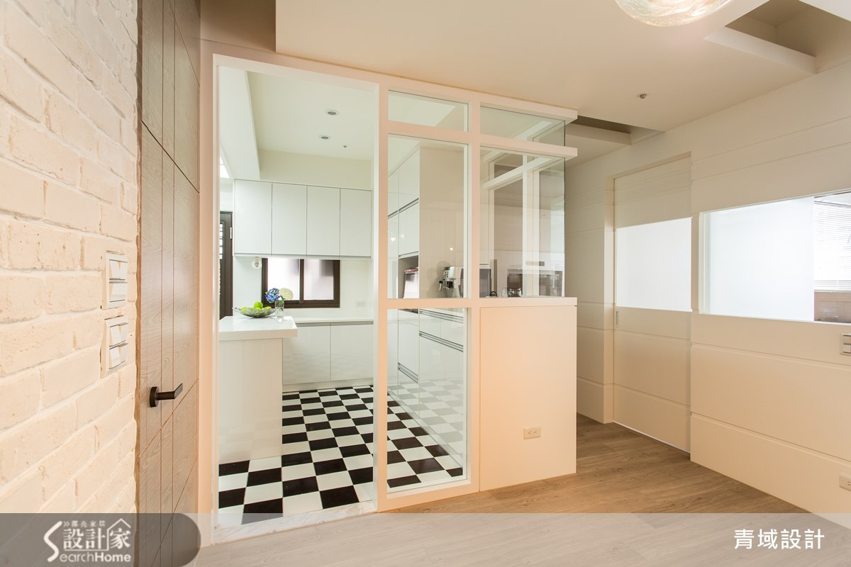 25坪新成屋(5年以下)＿休閒風廚房案例圖片＿青域設計有限公司＿青域_03之10