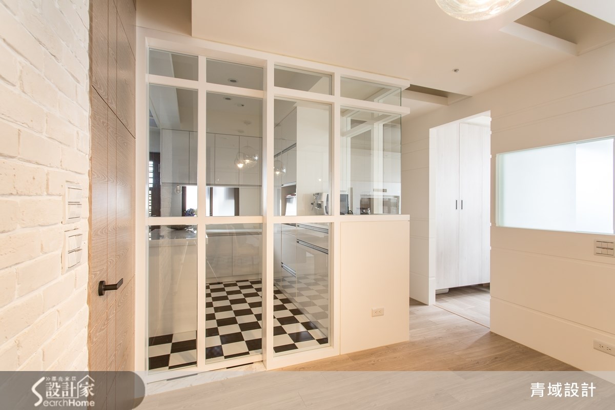 25坪新成屋(5年以下)＿休閒風廚房案例圖片＿青域設計有限公司＿青域_03之11