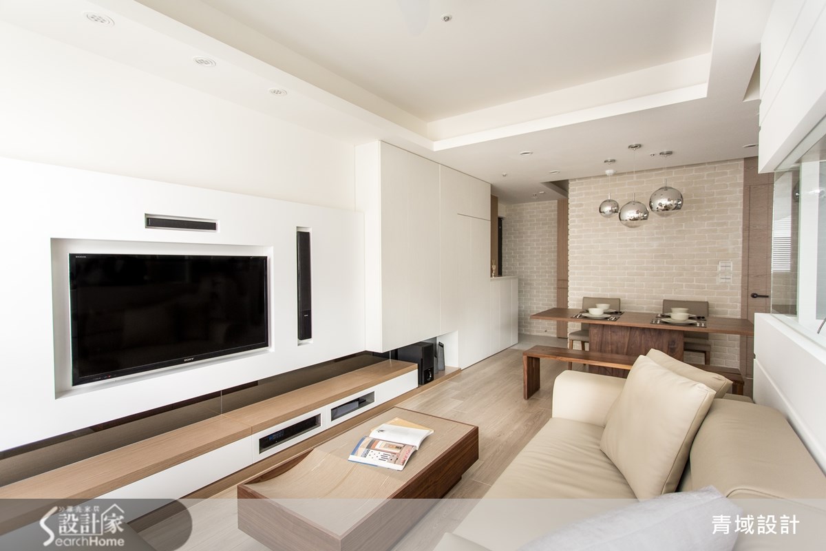 25坪新成屋(5年以下)＿休閒風餐廳案例圖片＿青域設計有限公司＿青域_03之4