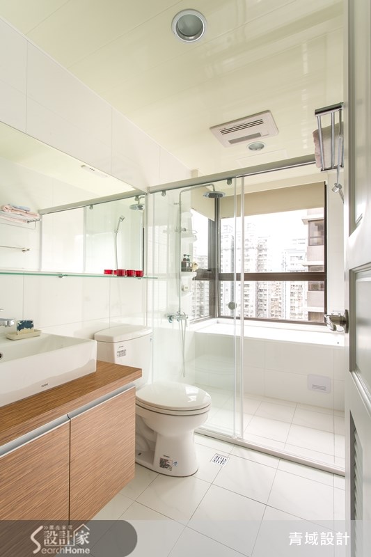 25坪新成屋(5年以下)＿休閒風浴室案例圖片＿青域設計有限公司＿青域_03之20