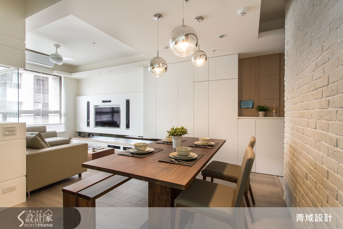 25坪新成屋(5年以下)＿休閒風餐廳案例圖片＿青域設計有限公司＿青域_03之6