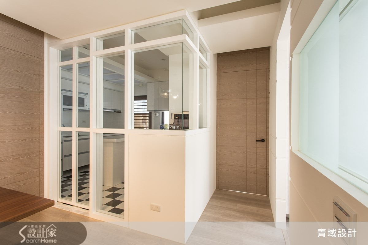 25坪新成屋(5年以下)＿休閒風廚房案例圖片＿青域設計有限公司＿青域_03之9