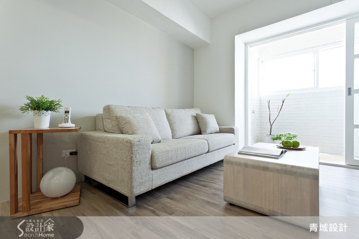 23坪中古屋(5~15年)＿北歐風客廳案例圖片＿青域設計有限公司＿青域_04之2