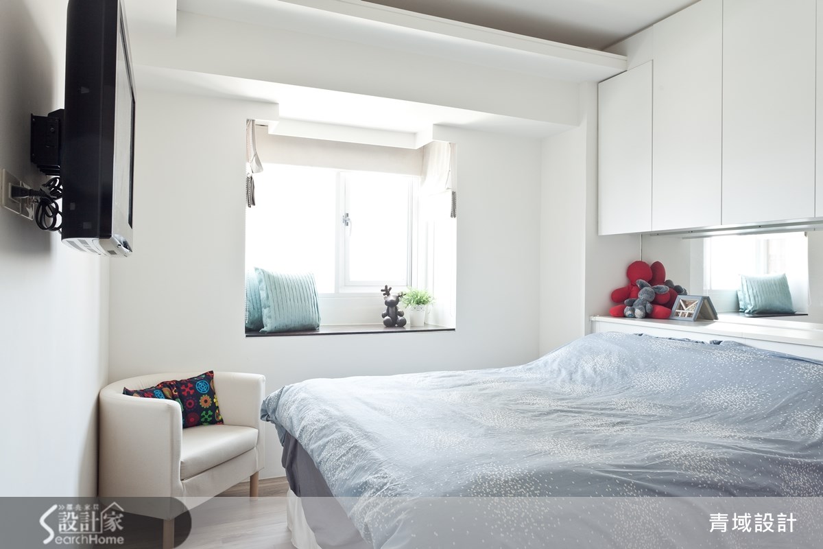 23坪中古屋(5~15年)＿北歐風臥室案例圖片＿青域設計有限公司＿青域_04之12