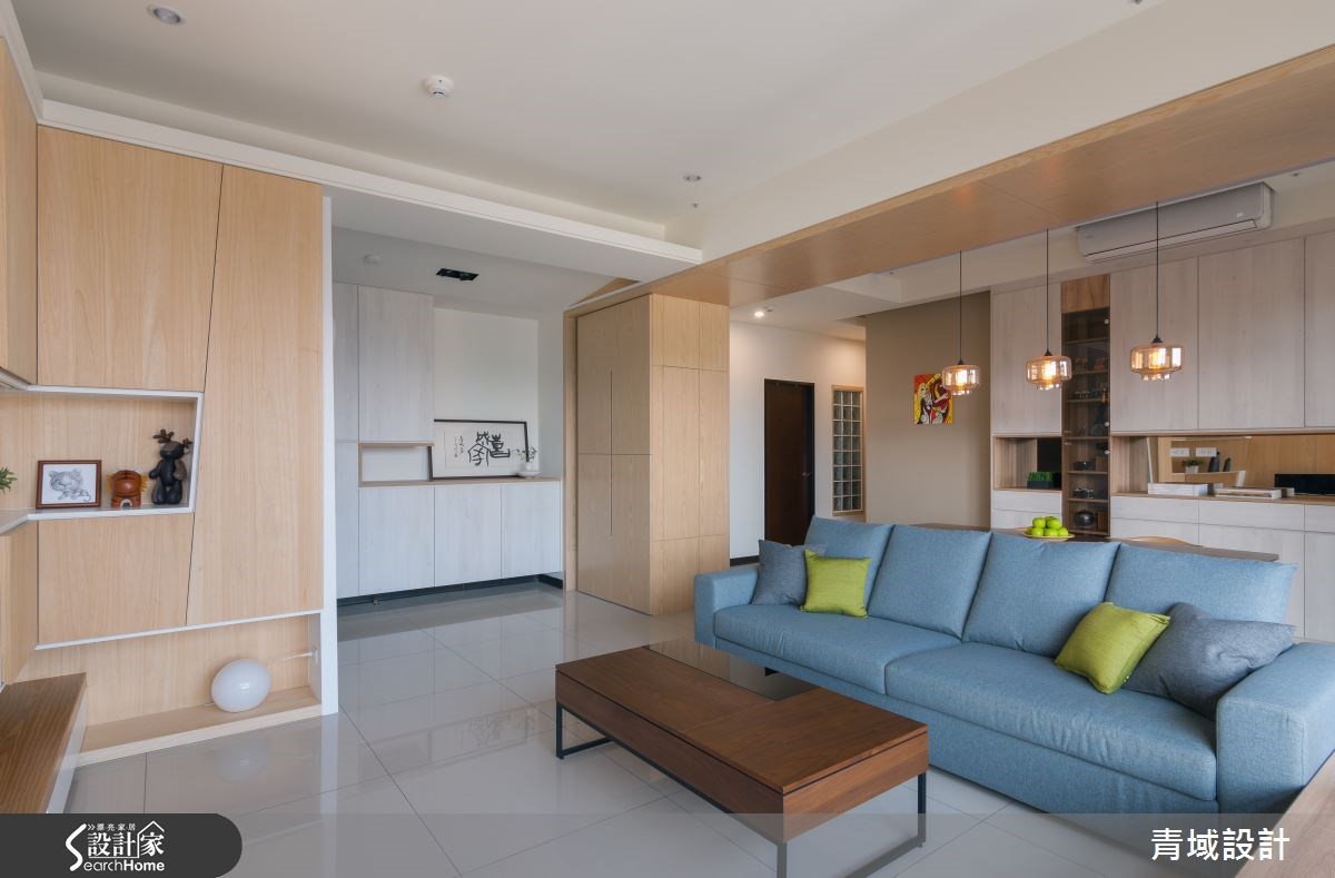 36坪新成屋(5年以下)＿現代風客廳案例圖片＿青域設計有限公司＿青域_05之2