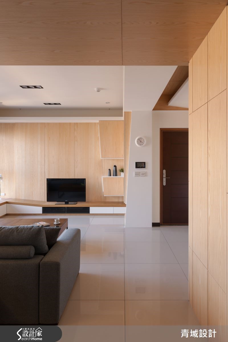 36坪新成屋(5年以下)＿現代風客廳案例圖片＿青域設計有限公司＿青域_05之4
