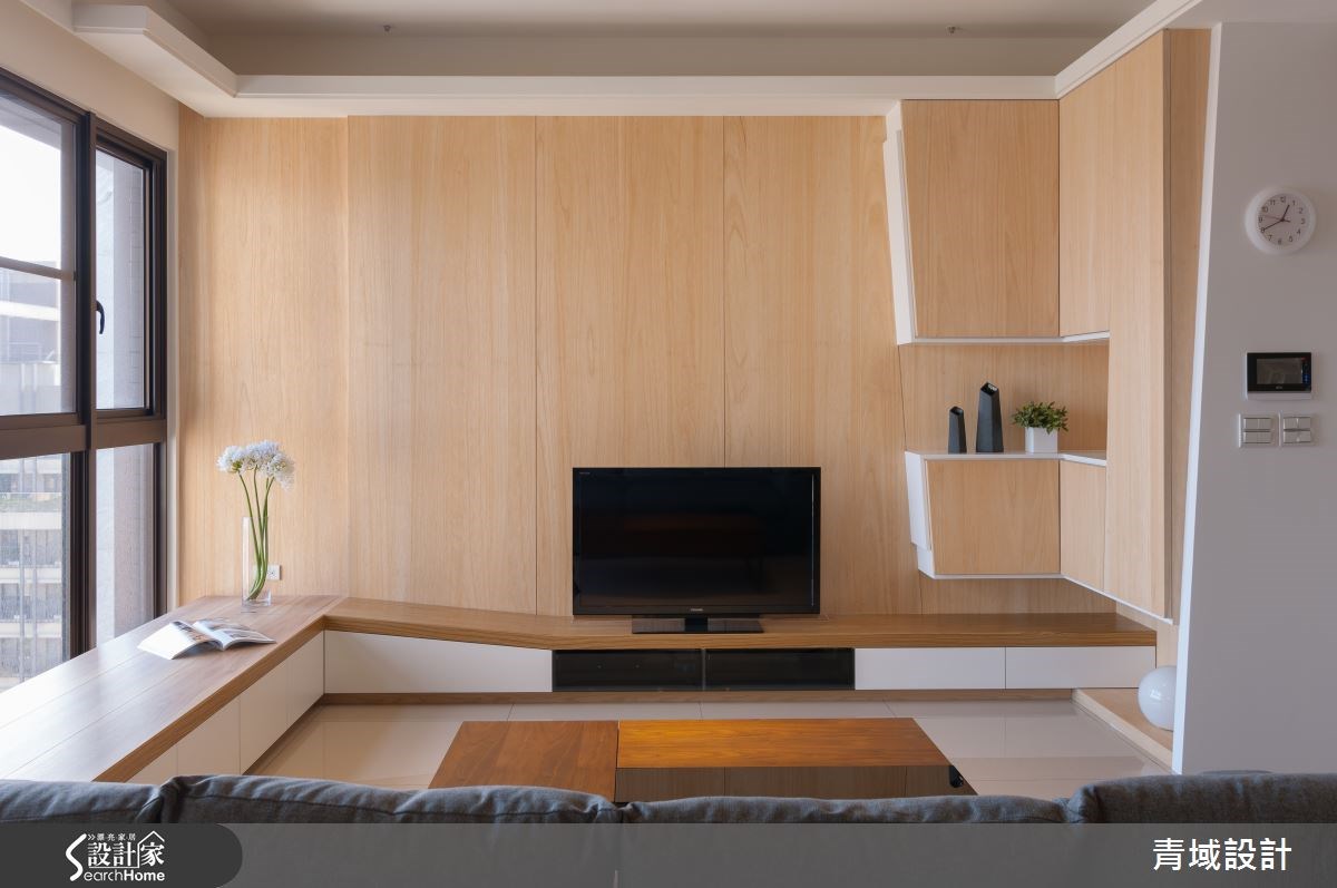 36坪新成屋(5年以下)＿現代風客廳案例圖片＿青域設計有限公司＿青域_05之6