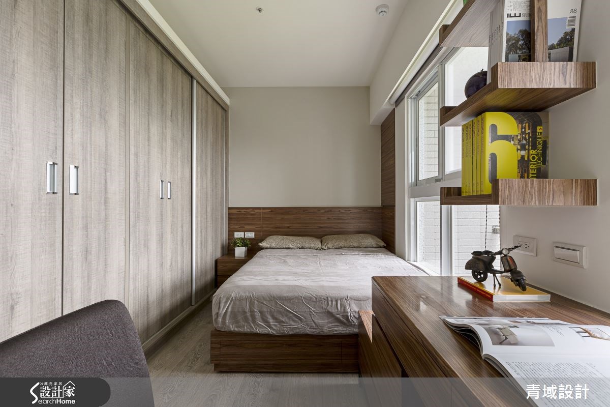 新成屋(5年以下)＿現代風臥室案例圖片＿青域設計有限公司＿青域_06之16