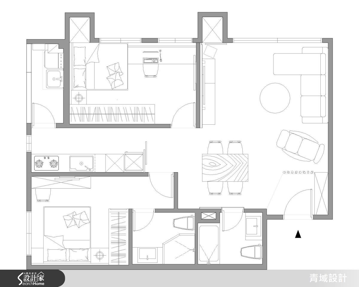 新成屋(5年以下)＿現代風案例圖片＿青域設計有限公司＿青域_06之18
