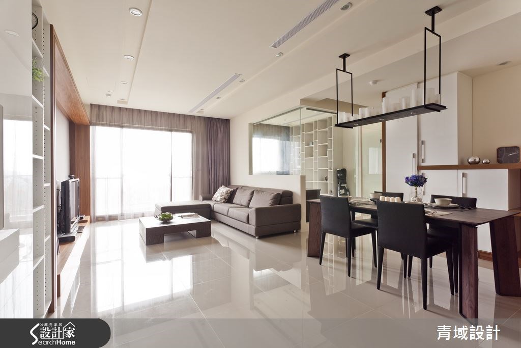 35坪新成屋(5年以下)＿現代風客廳餐廳案例圖片＿青域設計有限公司＿青域_08之7