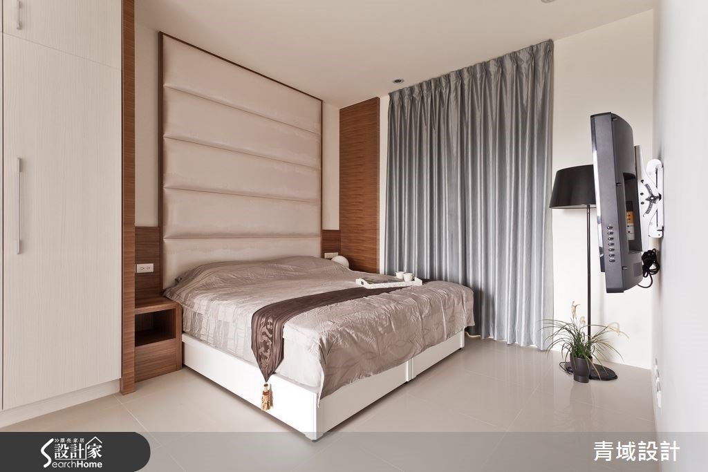 35坪新成屋(5年以下)＿現代風臥室案例圖片＿青域設計有限公司＿青域_08之11
