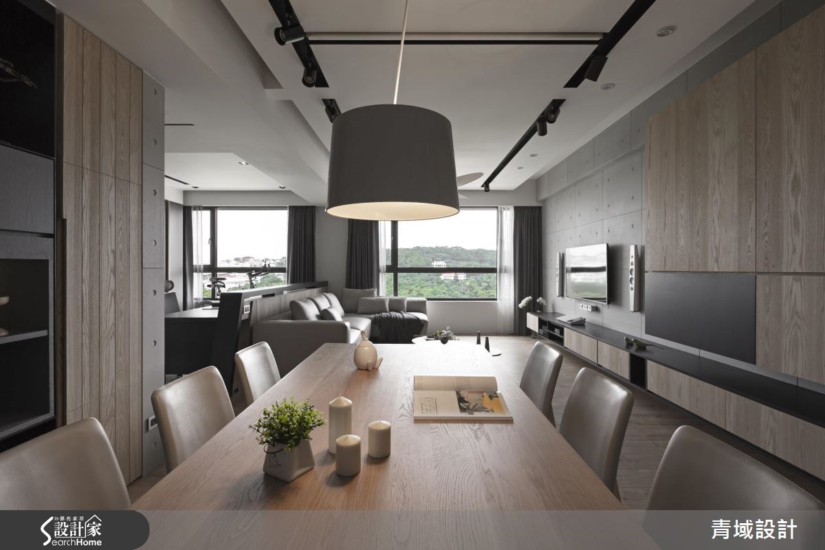 36坪新成屋(5年以下)＿現代風餐廳案例圖片＿青域設計有限公司＿青域_11之6