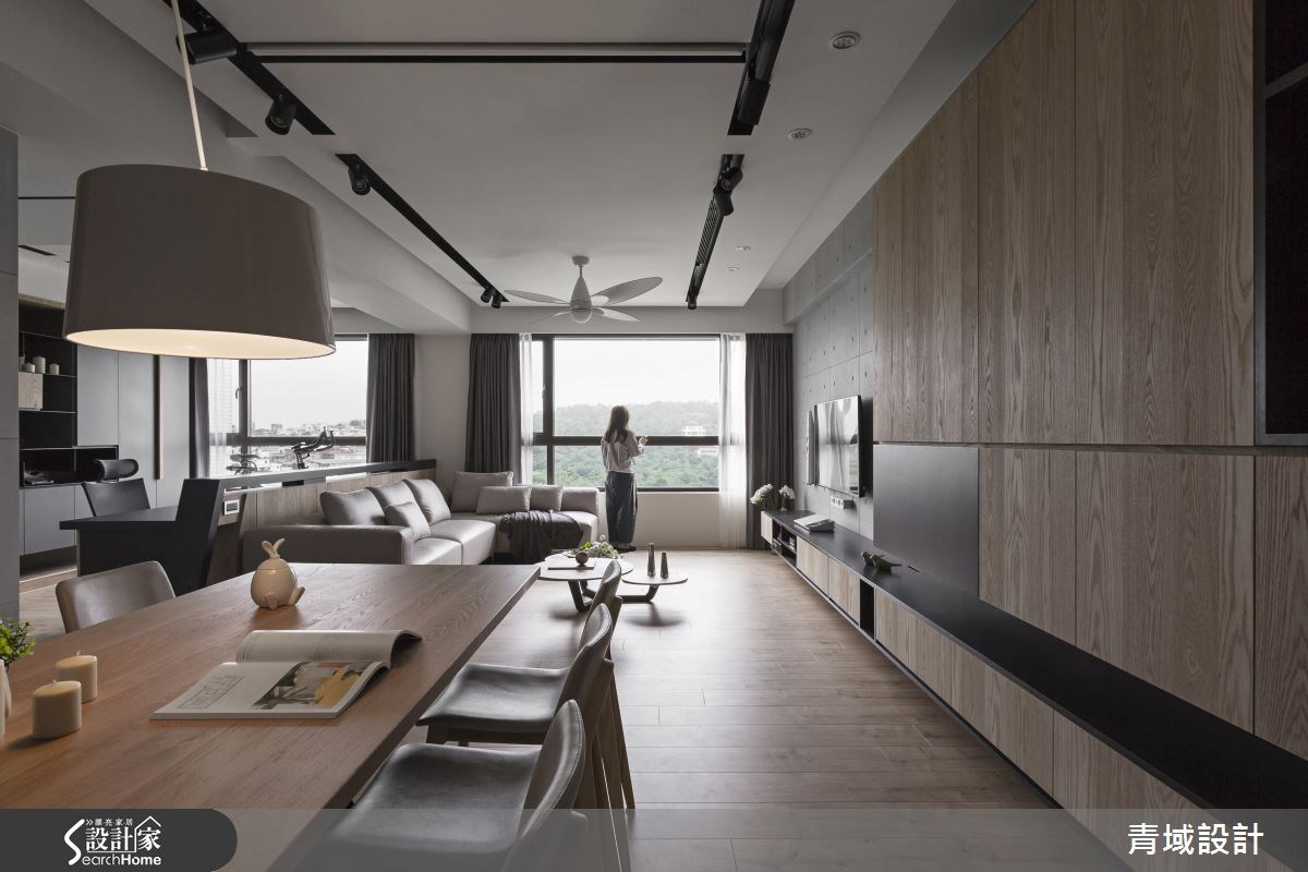 36坪新成屋(5年以下)＿現代風餐廳案例圖片＿青域設計有限公司＿青域_11之7