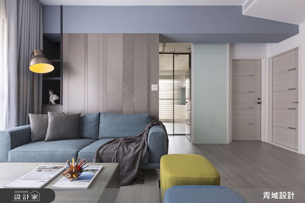 24坪中古屋(5~15年)＿現代風客廳案例圖片＿青域設計有限公司＿青域_12之8