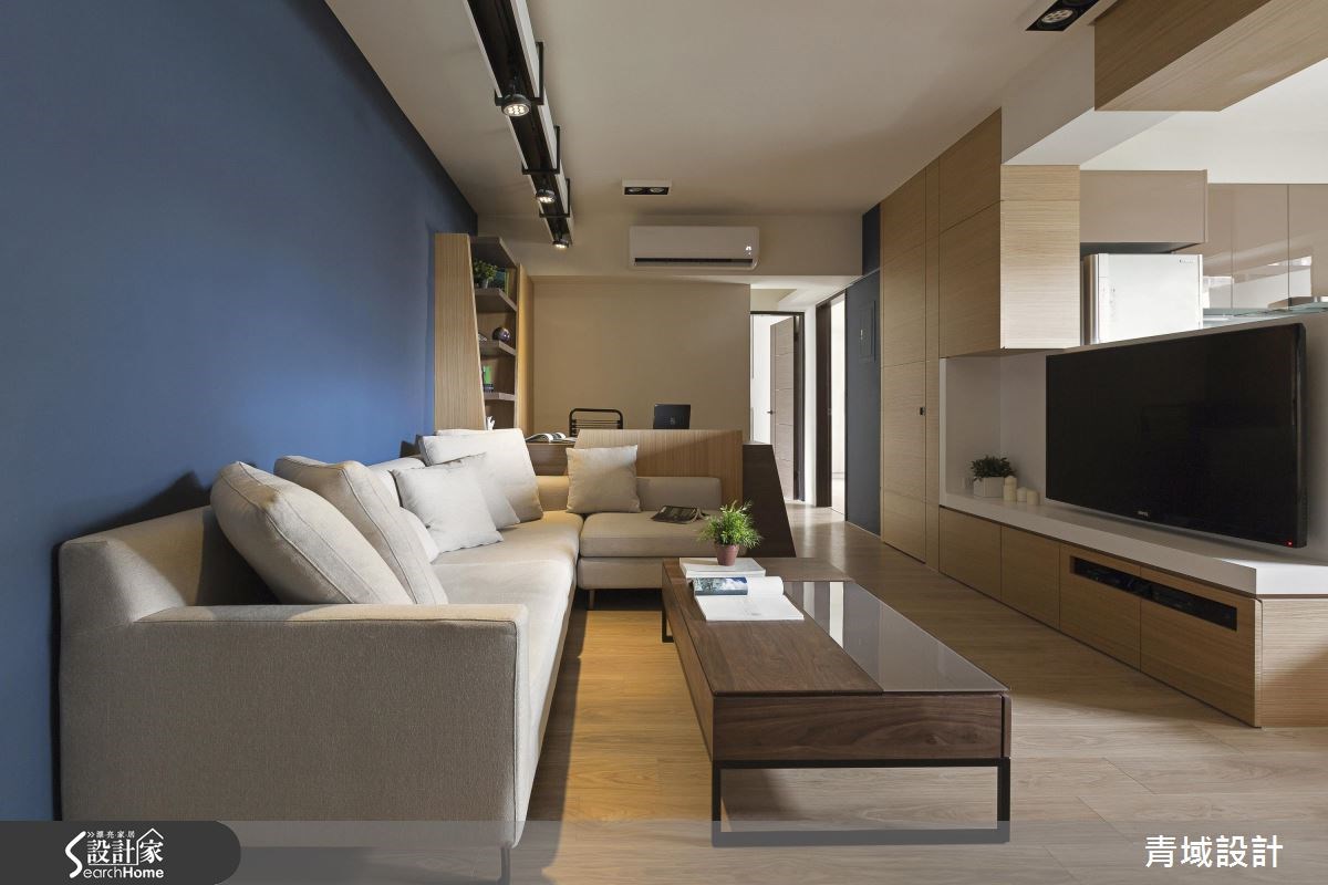 老屋(16~30年)＿現代風客廳案例圖片＿青域設計有限公司＿青域_13之1