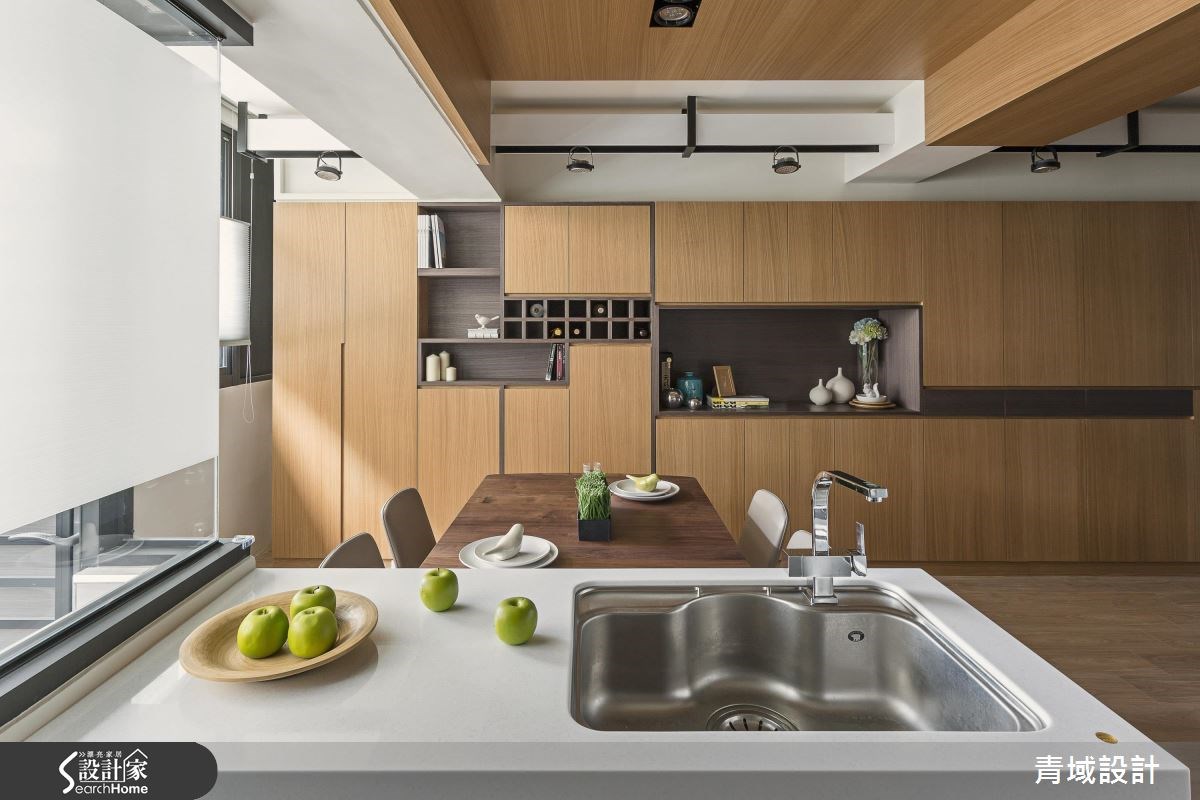 老屋(16~30年)＿現代風餐廳廚房案例圖片＿青域設計有限公司＿青域_13之10