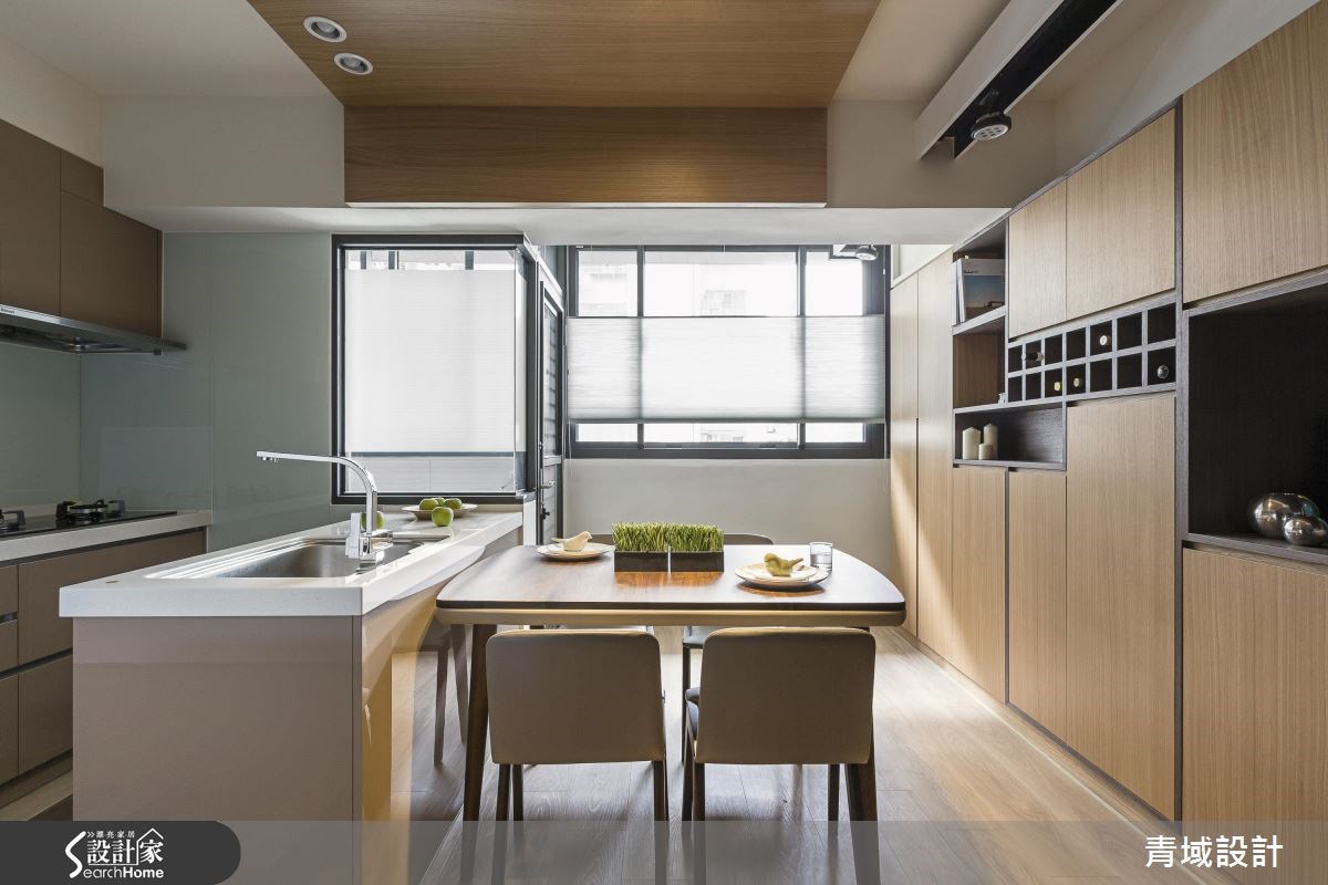老屋(16~30年)＿現代風餐廳廚房案例圖片＿青域設計有限公司＿青域_13之12