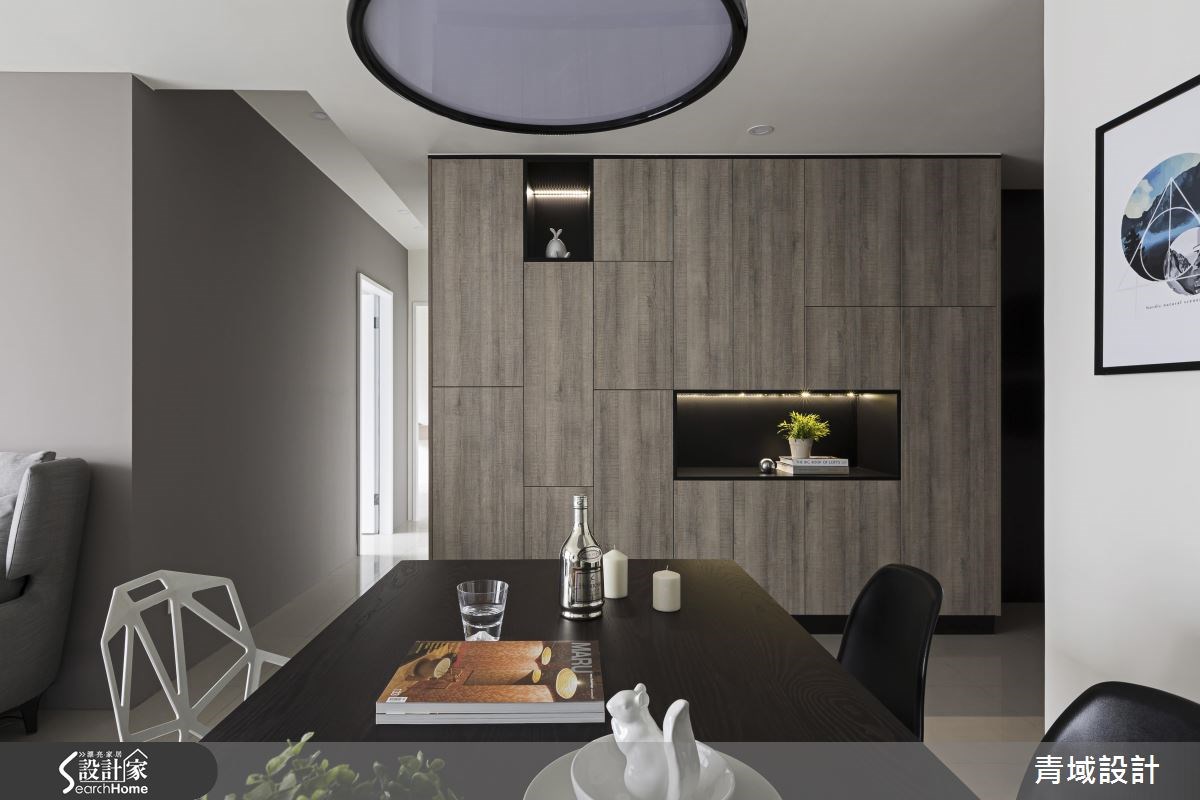 32坪新成屋(5年以下)＿現代風餐廳案例圖片＿青域設計有限公司＿青域_14之3