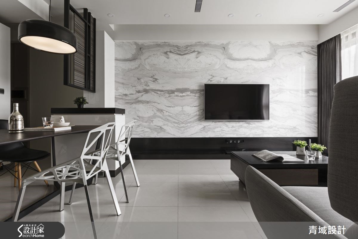 32坪新成屋(5年以下)＿現代風客廳餐廳案例圖片＿青域設計有限公司＿青域_14之5