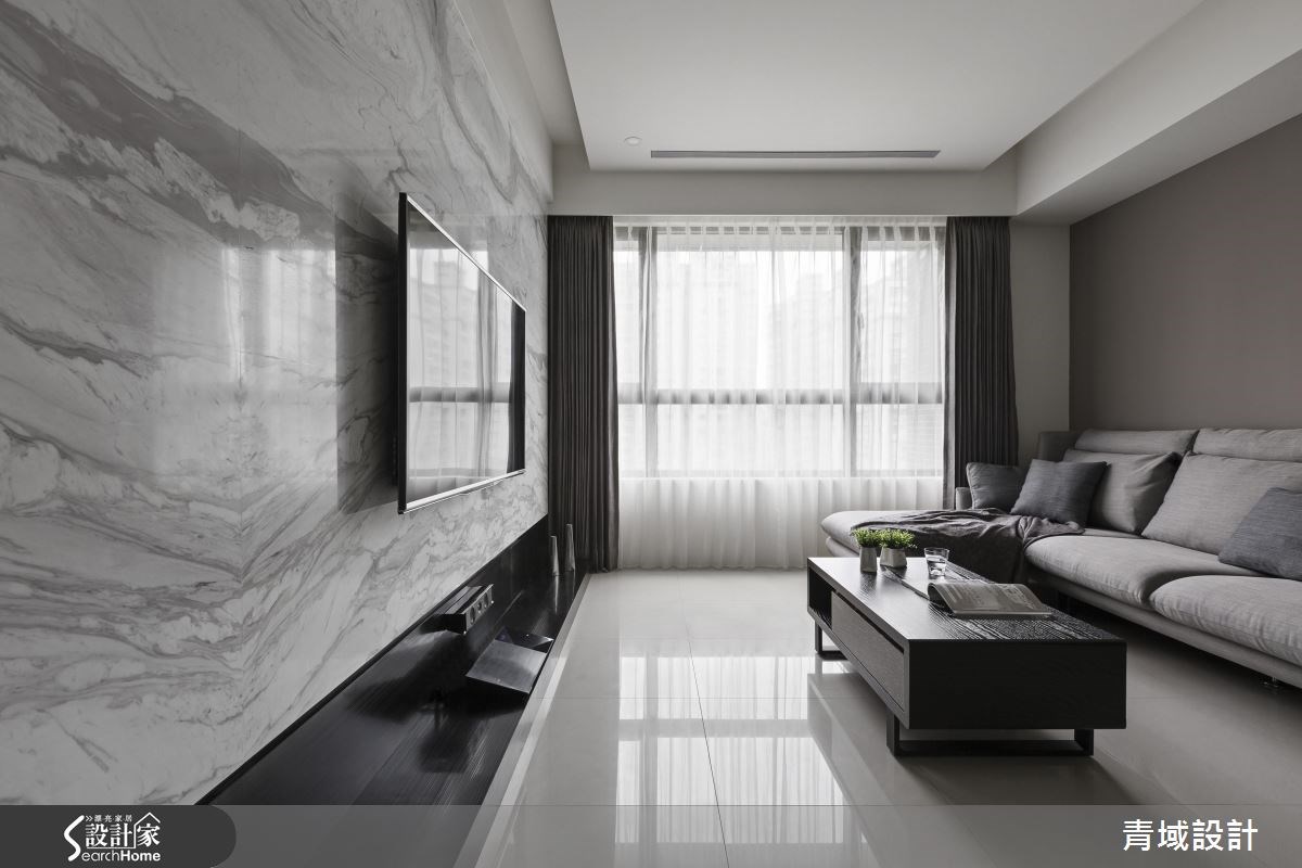 32坪新成屋(5年以下)＿現代風客廳案例圖片＿青域設計有限公司＿青域_14之6
