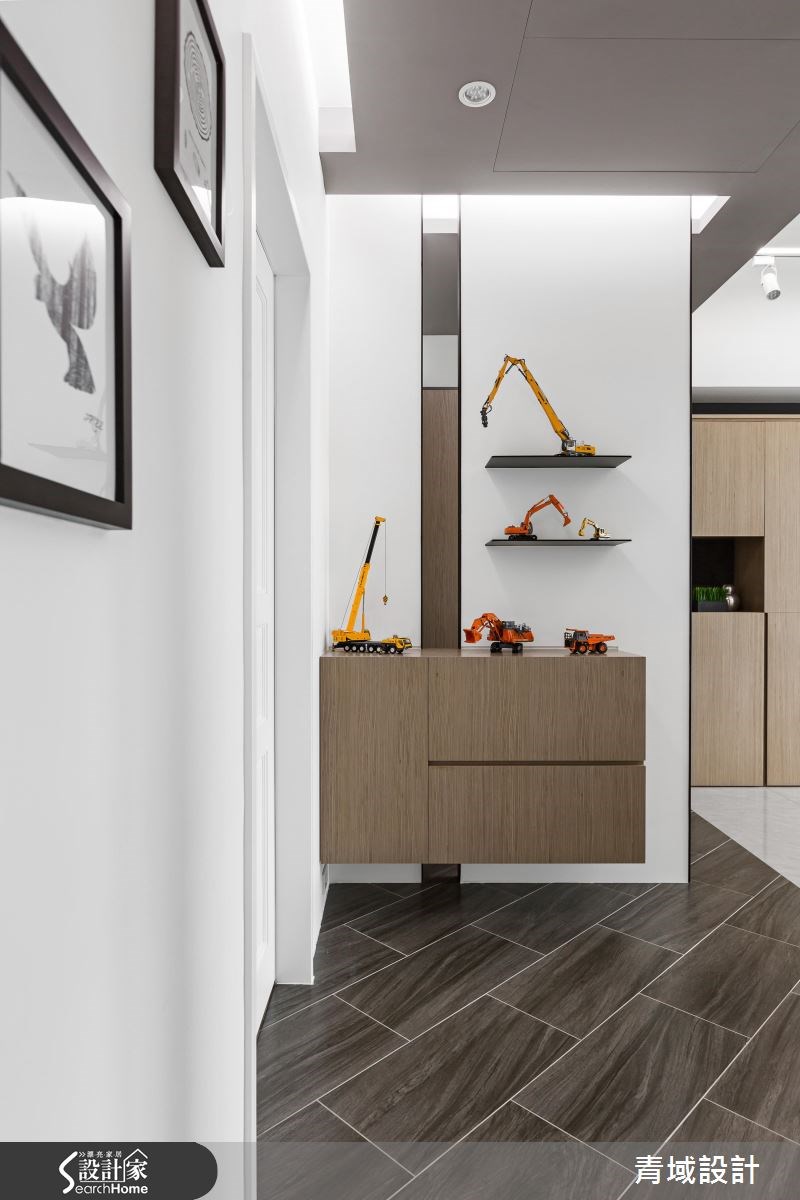 24坪中古屋(5~15年)＿現代風玄關案例圖片＿青域設計有限公司＿青域_15之1