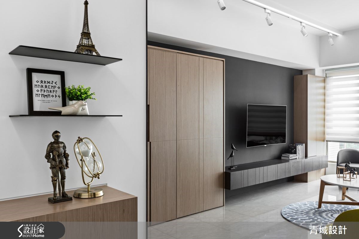 24坪中古屋(5~15年)＿現代風客廳案例圖片＿青域設計有限公司＿青域_15之2