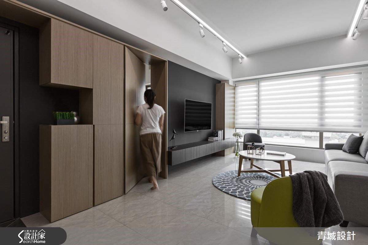 24坪中古屋(5~15年)＿現代風客廳案例圖片＿青域設計有限公司＿青域_15之6