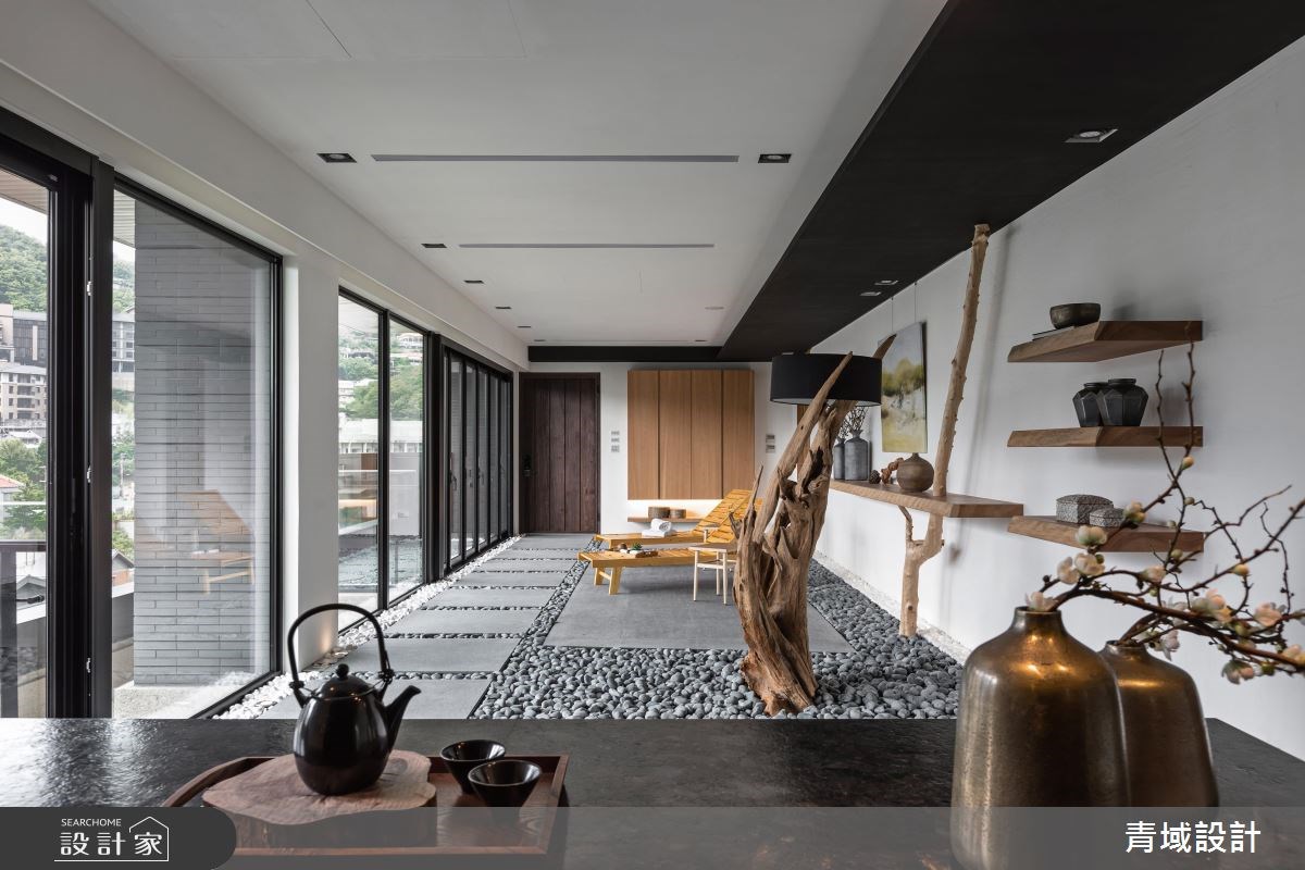 40坪新成屋(5年以下)＿人文禪風案例圖片＿青域設計有限公司＿青域_16之8