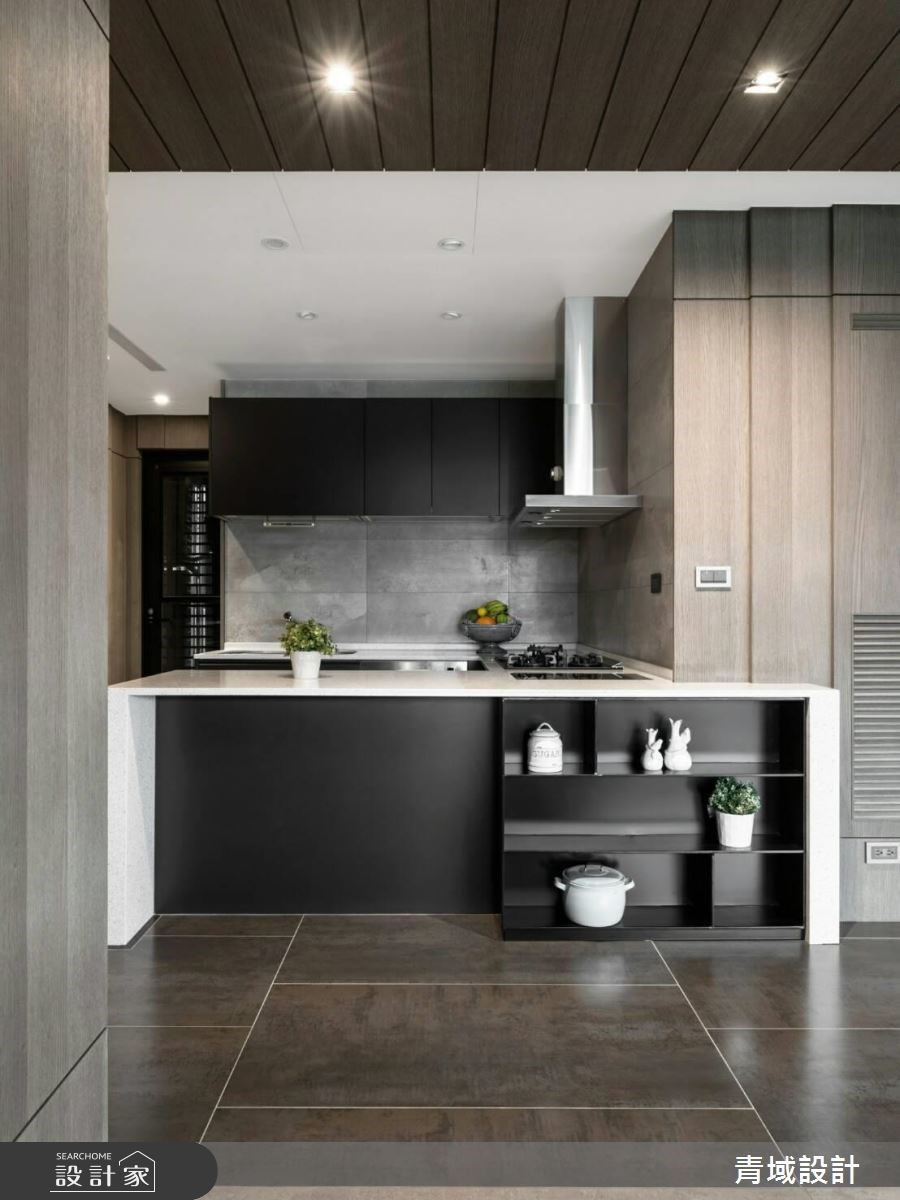 55坪新成屋(5年以下)＿現代風廚房案例圖片＿青域設計有限公司＿青域_17之6