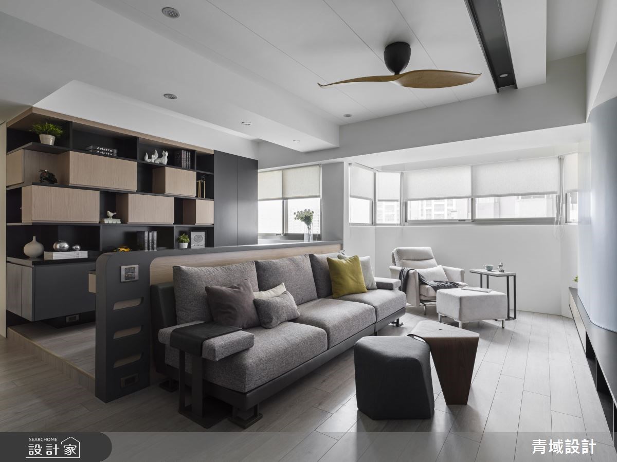 27坪老屋(16~30年)＿現代風客廳案例圖片＿青域設計有限公司＿青域_18之11
