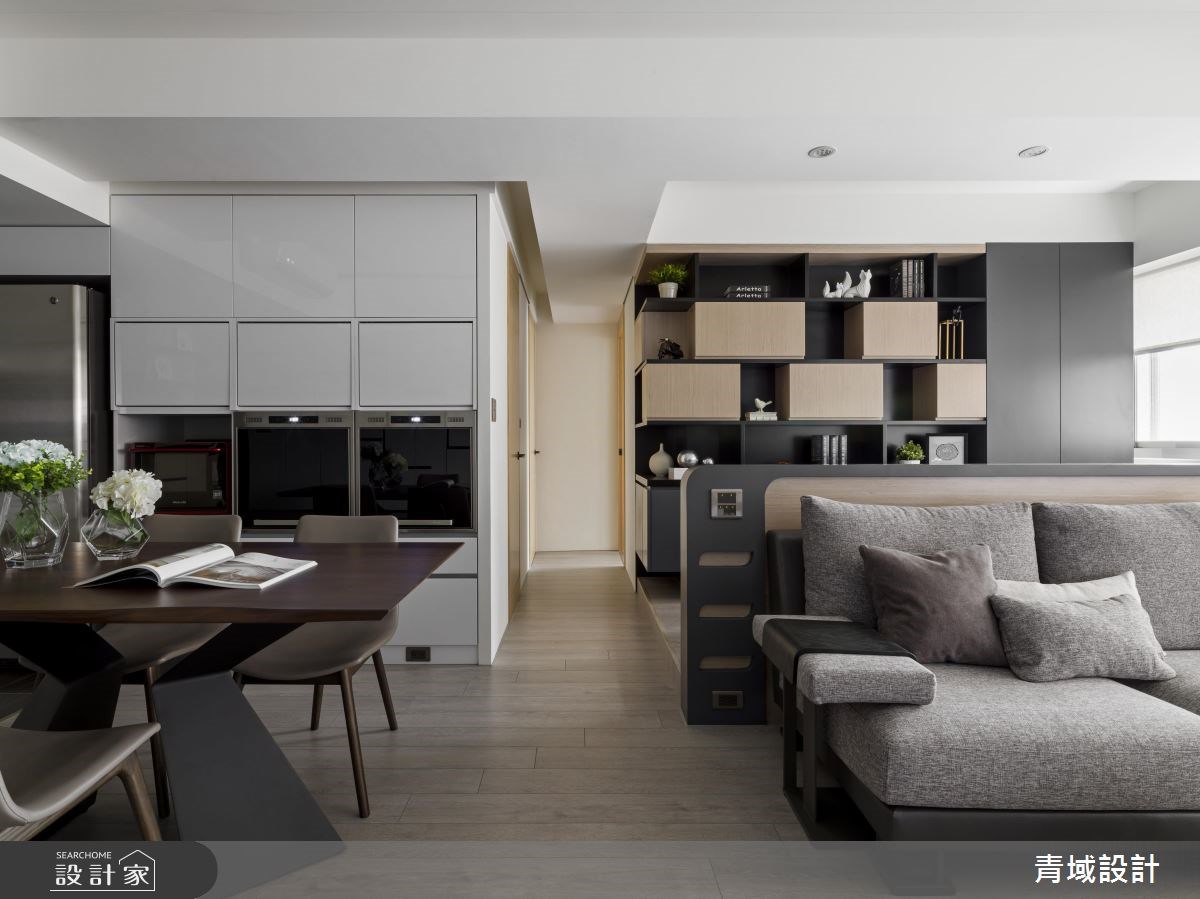 27坪老屋(16~30年)＿現代風客廳餐廳案例圖片＿青域設計有限公司＿青域_18之12