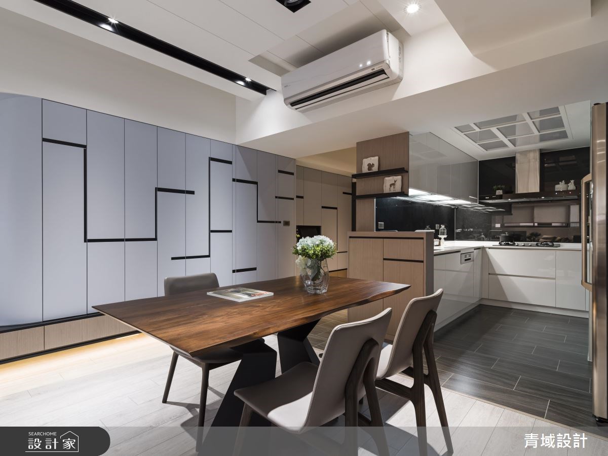 27坪老屋(16~30年)＿現代風餐廳廚房案例圖片＿青域設計有限公司＿青域_18之15