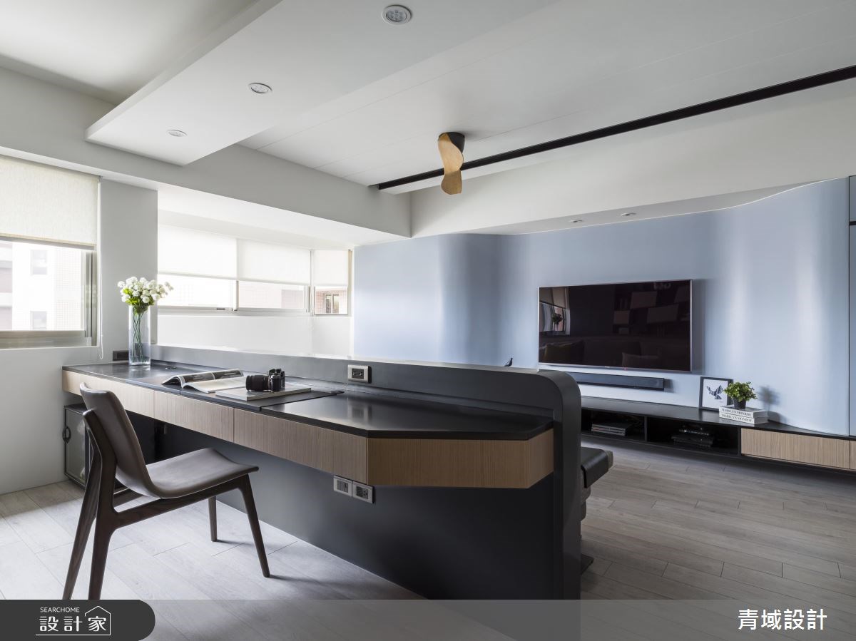 27坪老屋(16~30年)＿現代風客廳案例圖片＿青域設計有限公司＿青域_18之16