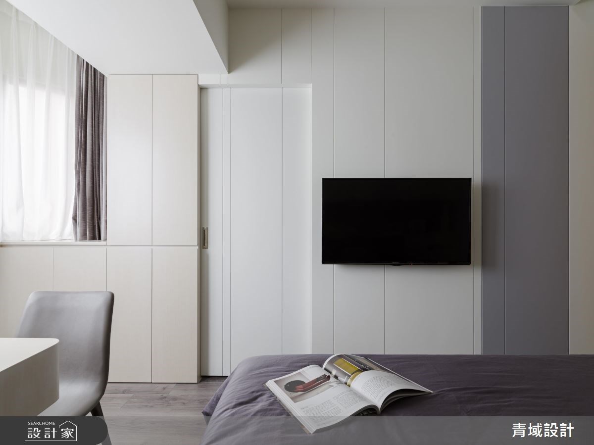 27坪老屋(16~30年)＿現代風臥室案例圖片＿青域設計有限公司＿青域_18之19