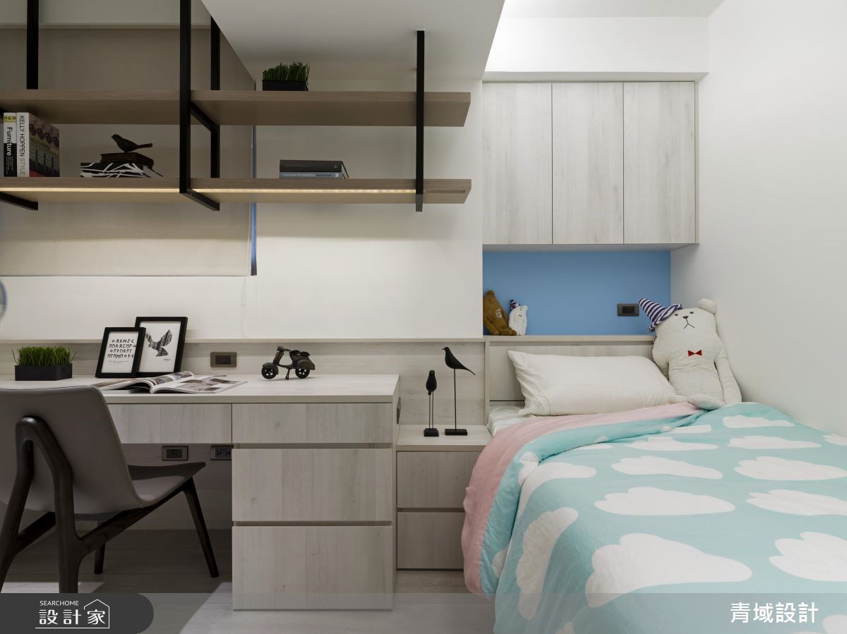 27坪老屋(16~30年)＿現代風臥室案例圖片＿青域設計有限公司＿青域_18之20