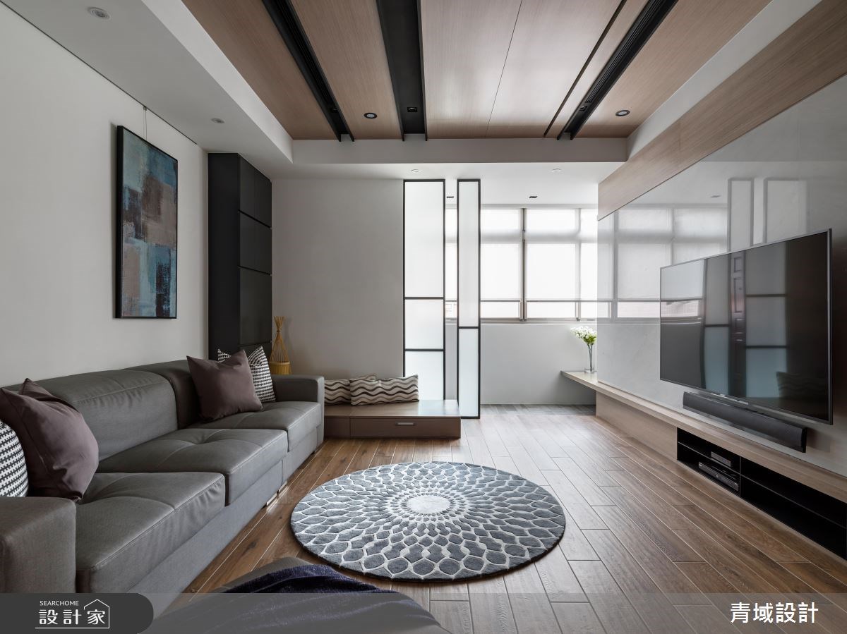 23坪中古屋(5~15年)＿現代風客廳案例圖片＿青域設計有限公司＿青域_19之8
