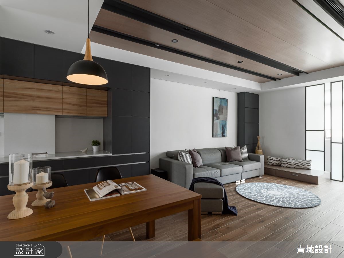 23坪中古屋(5~15年)＿現代風客廳餐廳案例圖片＿青域設計有限公司＿青域_19之9