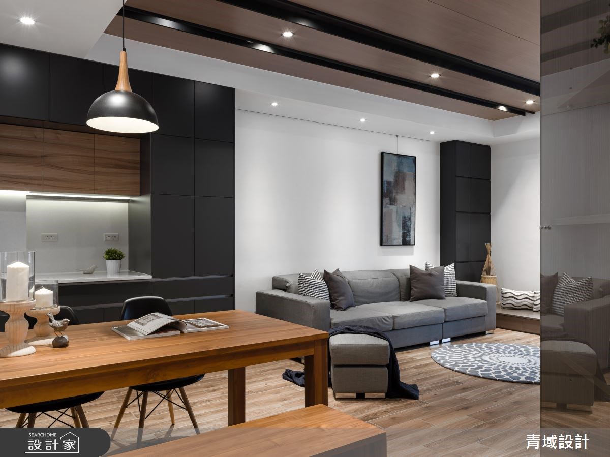 23坪中古屋(5~15年)＿現代風客廳餐廳案例圖片＿青域設計有限公司＿青域_19之10