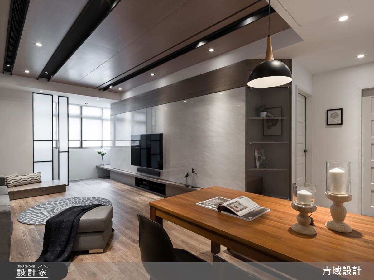 23坪中古屋(5~15年)＿現代風客廳餐廳案例圖片＿青域設計有限公司＿青域_19之12