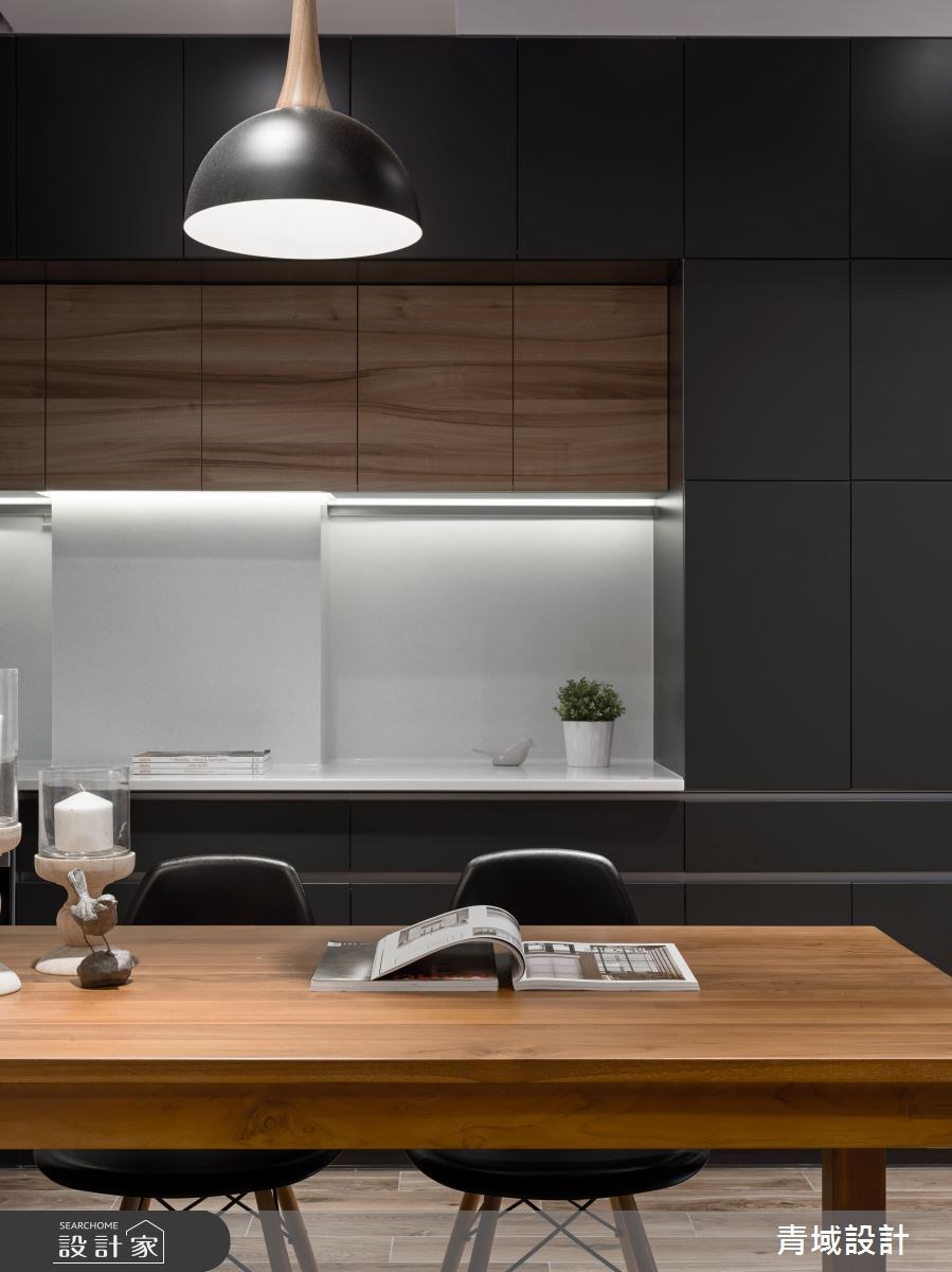 23坪中古屋(5~15年)＿現代風餐廳廚房案例圖片＿青域設計有限公司＿青域_19之14