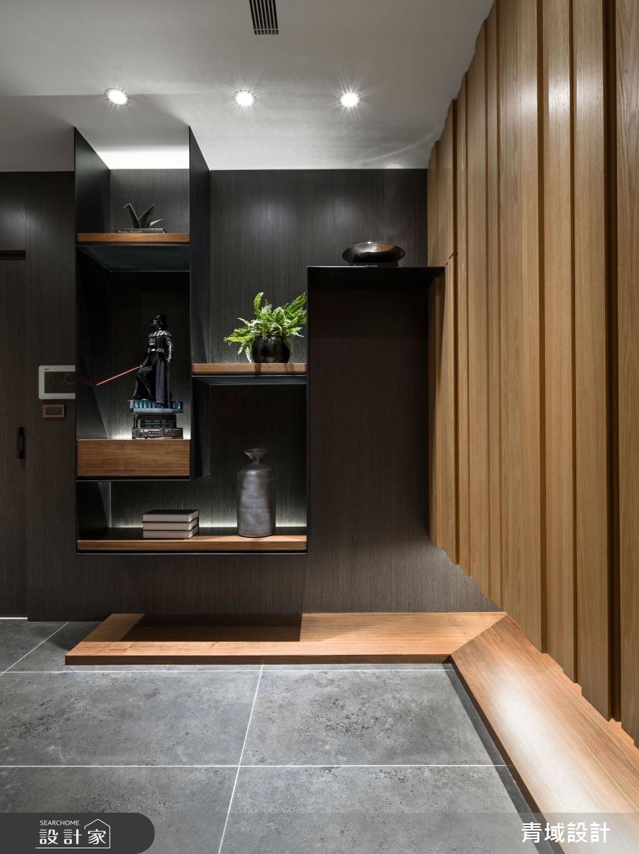 68坪新成屋(5年以下)＿混搭風玄關案例圖片＿青域設計有限公司＿青域_20之3
