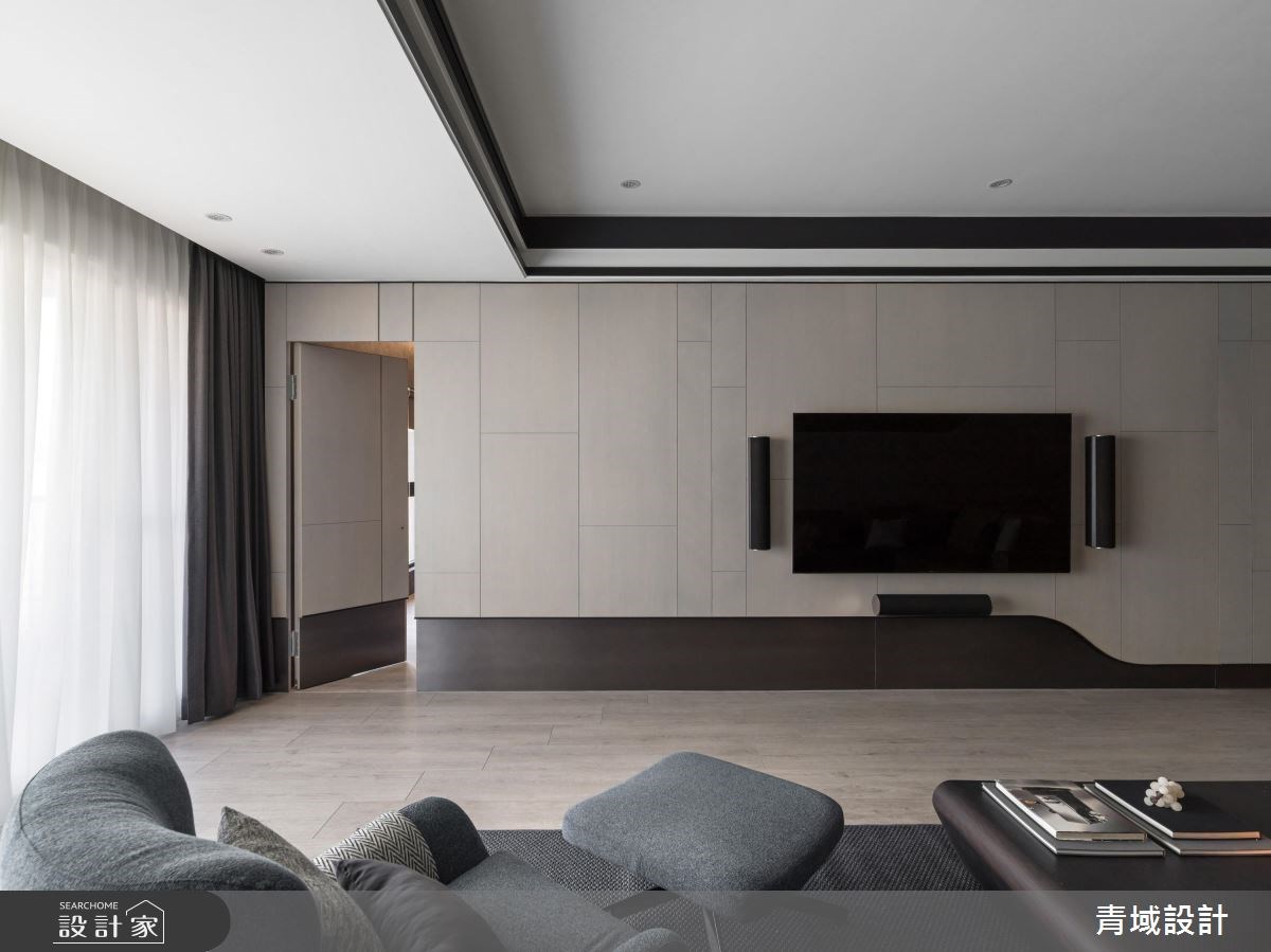 68坪新成屋(5年以下)＿混搭風客廳案例圖片＿青域設計有限公司＿青域_20之8