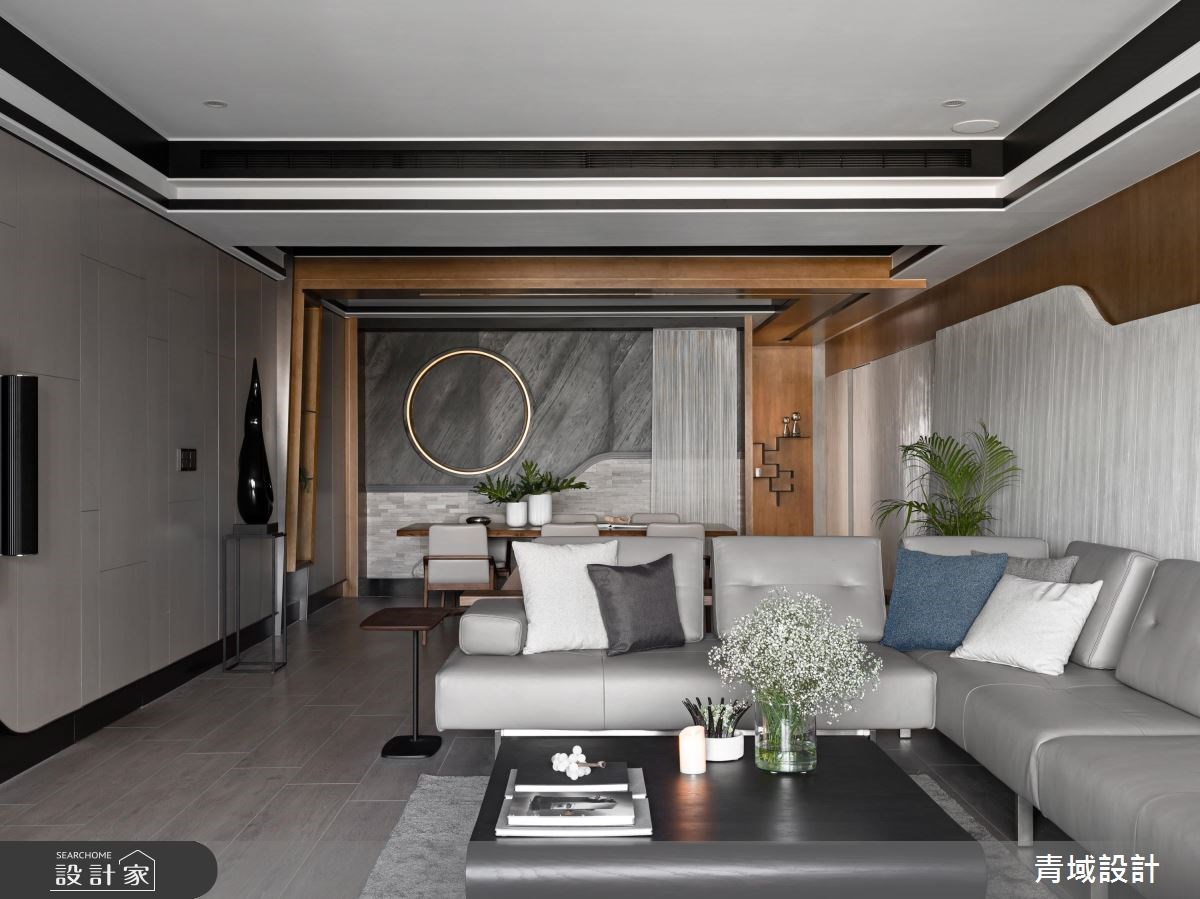 68坪新成屋(5年以下)＿混搭風客廳案例圖片＿青域設計有限公司＿青域_20之10
