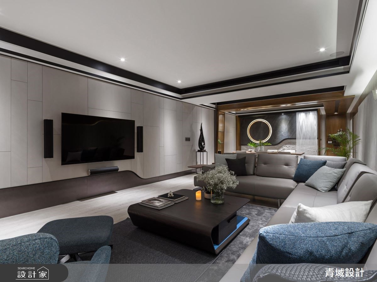 68坪新成屋(5年以下)＿混搭風客廳案例圖片＿青域設計有限公司＿青域_20之17