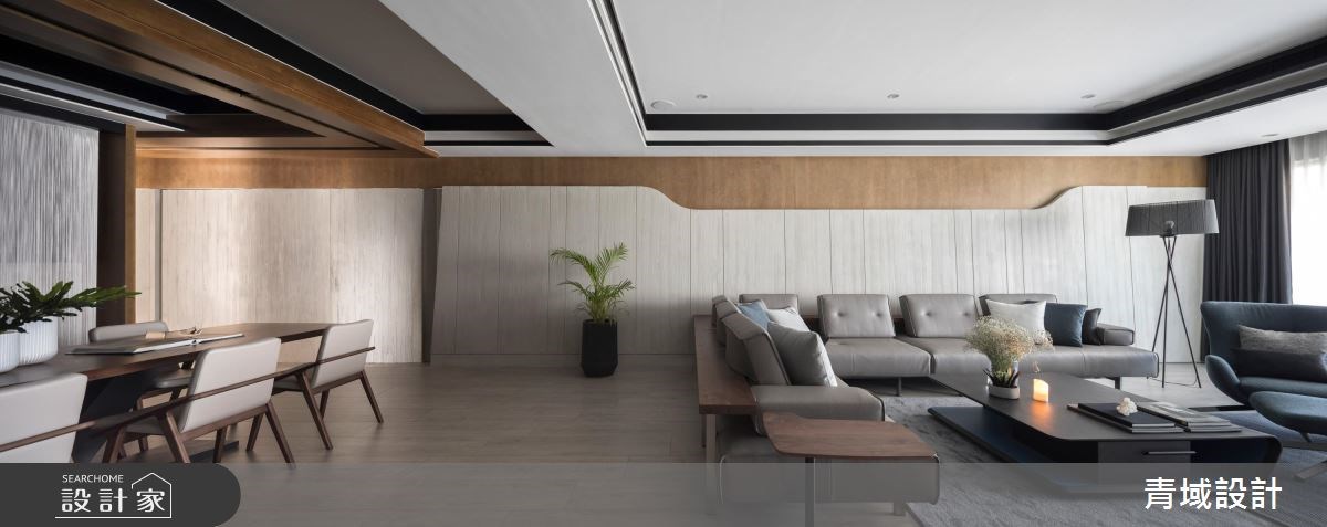 68坪新成屋(5年以下)＿混搭風客廳餐廳案例圖片＿青域設計有限公司＿青域_20之20