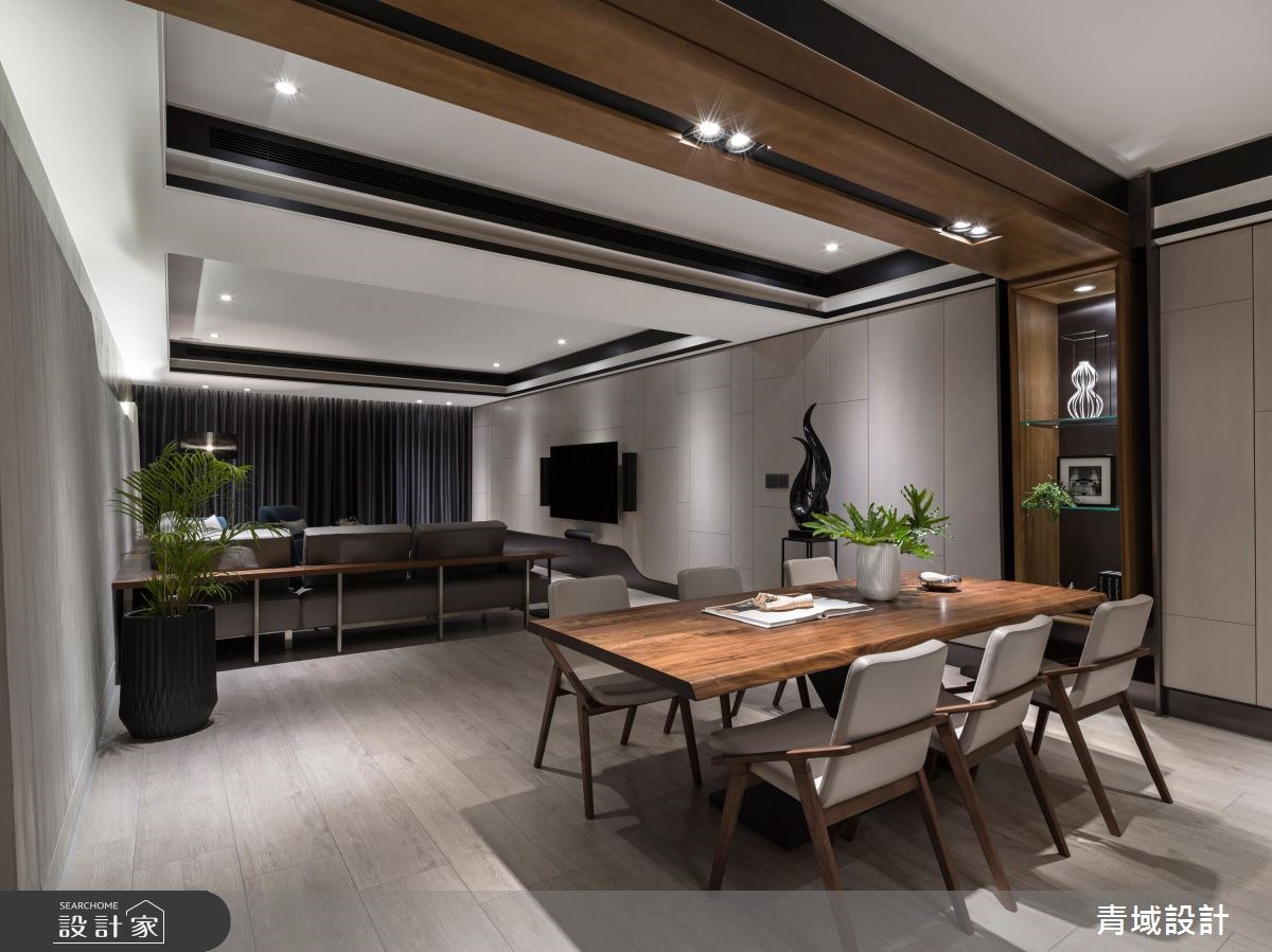 68坪新成屋(5年以下)＿混搭風客廳餐廳案例圖片＿青域設計有限公司＿青域_20之30