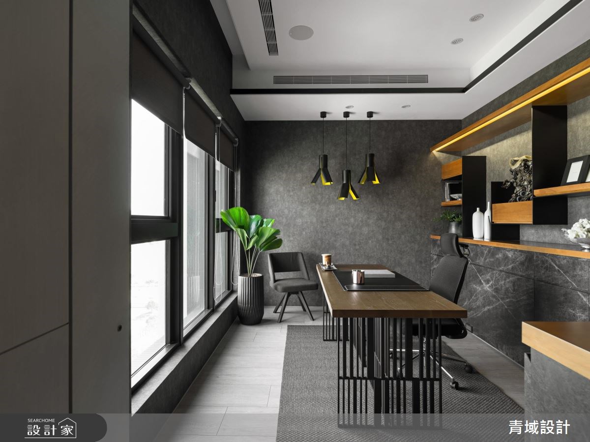 68坪新成屋(5年以下)＿混搭風書房案例圖片＿青域設計有限公司＿青域_20之35